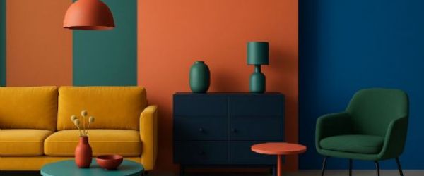 撞色搭配技巧｜設計師教你用色彩打造層次感與風格空間